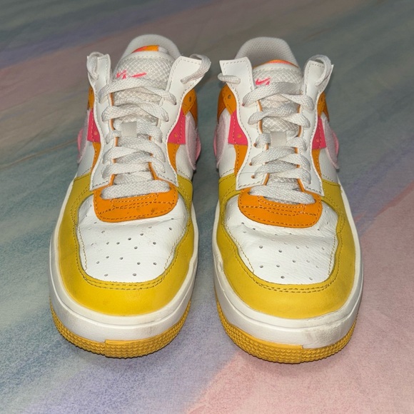 Nike Air Force 1 Fontanka "Summit White/Hyper Pink" sneakers women’s size 8 - Picture 4 of 10